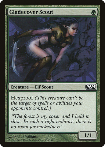 {C} Gladecover Scout [Magic 2014][M14 176]
