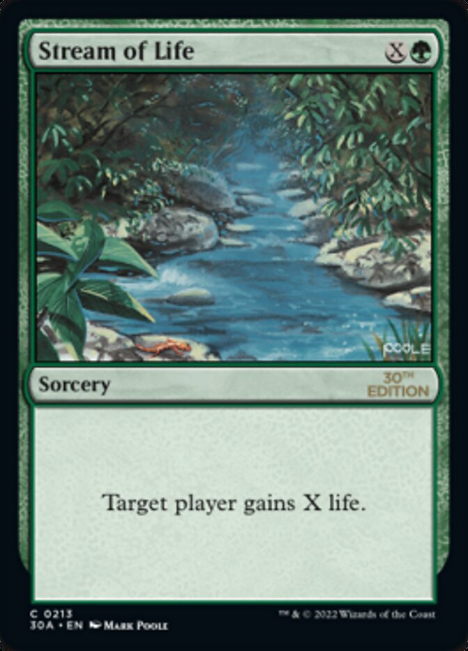 {C} Stream of Life [30th Anniversary Edition][30A 213]