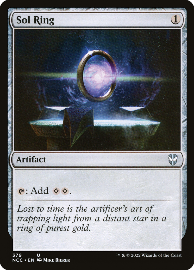 {C} Sol Ring [Streets of New Capenna Commander][NCC 379]