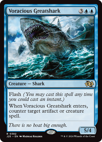 {R} Voracious Greatshark [Foundations Jumpstart][J25 382]