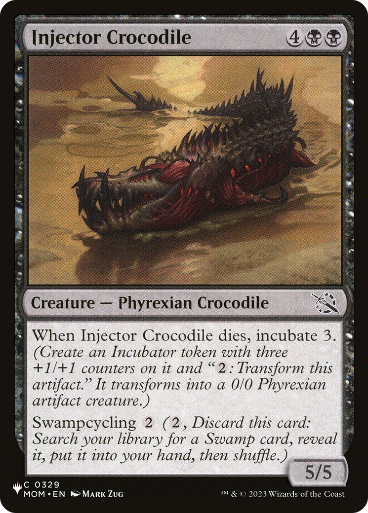 Injector Crocodile [LIST 0329]