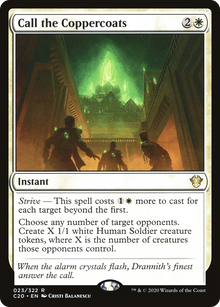 {R} Call the Coppercoats [Commander 2020][C20 023]