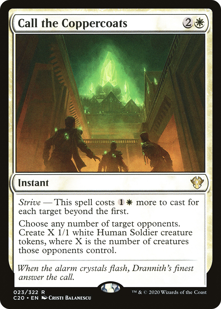 {R} Call the Coppercoats [Commander 2020][C20 023]