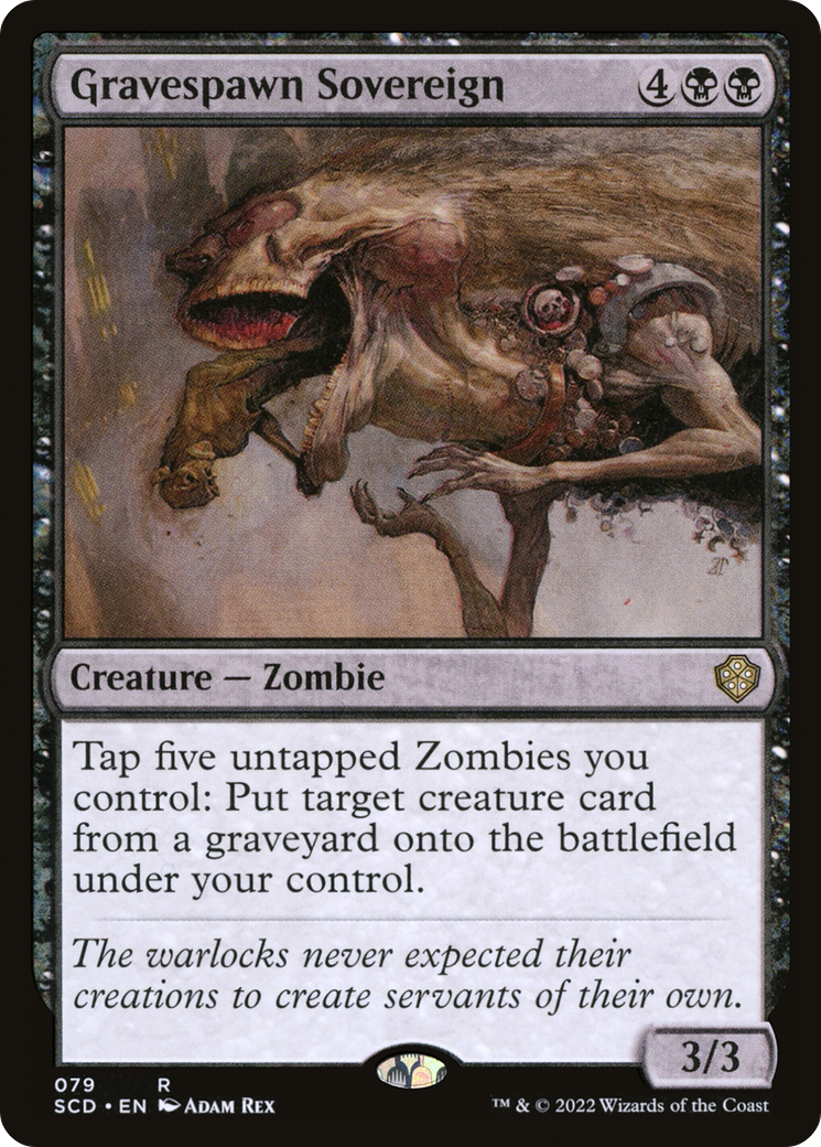 {R} Gravespawn Sovereign [Starter Commander Decks][SCD 079]