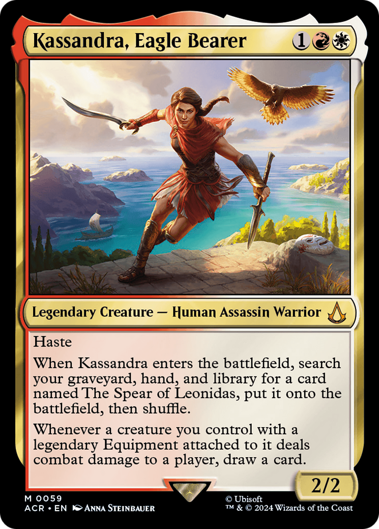 {R} Kassandra, Eagle Bearer [Assassin's Creed][ACR 059]