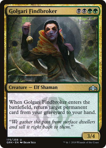 {C} Golgari Findbroker [Guilds of Ravnica][GRN 175]