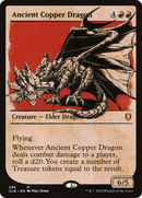 {R} Ancient Copper Dragon (Showcase) [Commander Legends: Battle for Baldur's Gate][CLB 396]