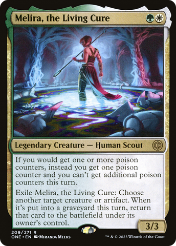 {R} Melira, the Living Cure [Phyrexia: All Will Be One][ONE 209]