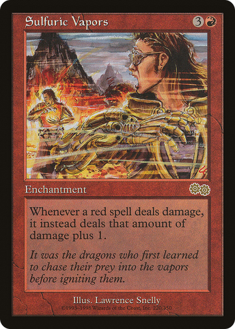 {R} Sulfuric Vapors [Urza's Saga][USG 220]