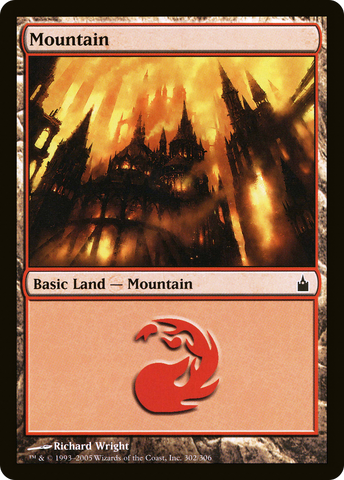 {B}[RAV 302] Mountain (302) [Ravnica: City of Guilds]
