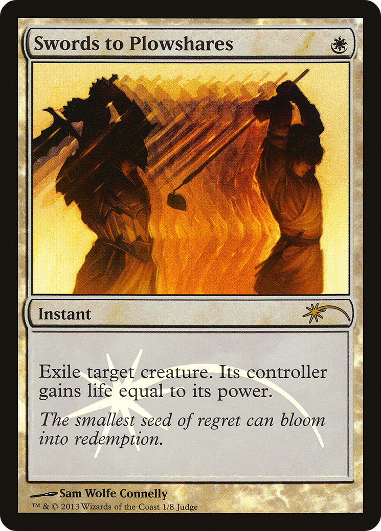 {R} Swords to Plowshares [Judge Gift Cards 2013][PA J13 001]