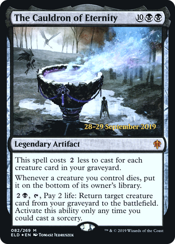{R} The Cauldron of Eternity [Throne of Eldraine Prerelease Promos][PR ELD 082]