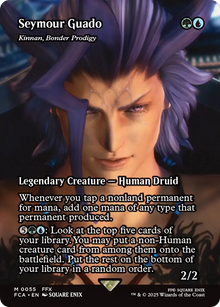 {R} Kinnan, Bonder Prodigy - Seymour Guado (Showcase) [FINAL FANTASY : Through the Ages][FCA 055]
