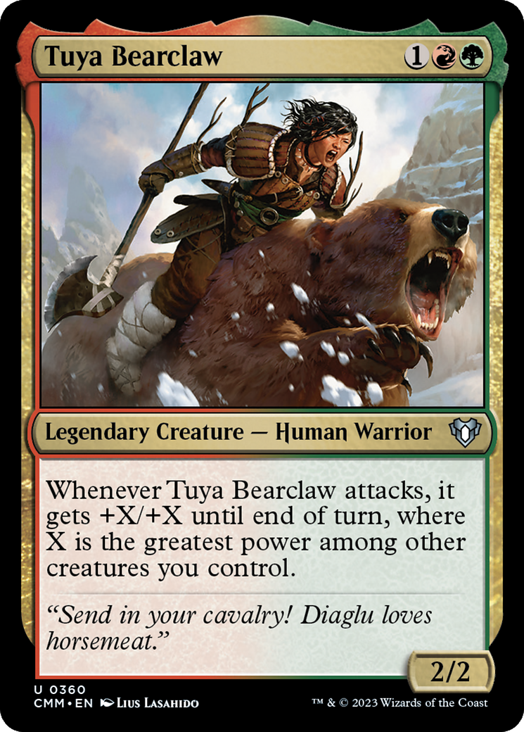 {C} Tuya Bearclaw [Commander Masters][CMM 360]