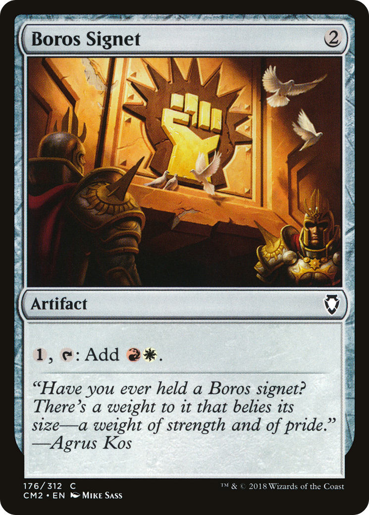 {C} Boros Signet [Commander Anthology Volume II][CM2 176]