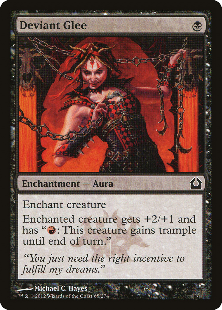 {C} Deviant Glee [Return to Ravnica][RTR 065]