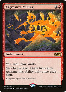 {R} Aggressive Mining [Magic 2015][M15 127] - Misty Mountain Games
