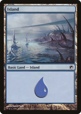 {B}[SOM 237] Island (237) [Scars of Mirrodin]
