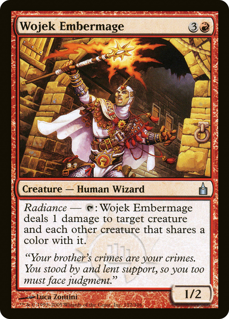 {C} Wojek Embermage [Ravnica: City of Guilds][RAV 152]