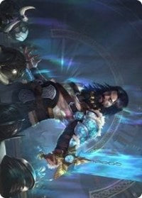 {A} Halvar, God of Battle Art Card [Kaldheim Art Series][AKHM 002]