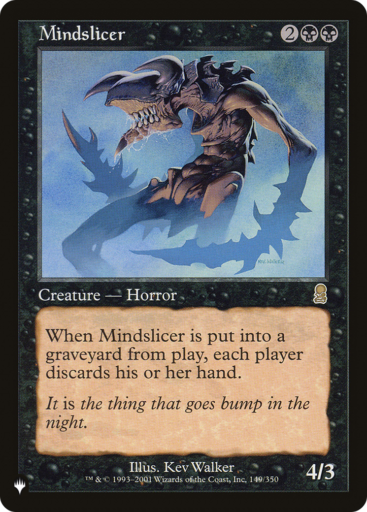 Mindslicer [LIST 149/350]