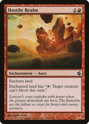 {C} Hostile Realm [Morningtide][MOR 091]