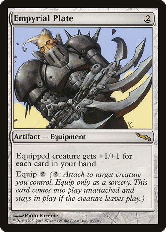 {R} Empyrial Plate [Mirrodin][MRD 168]