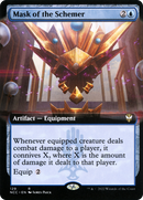{R} Mask of the Schemer (Extended Art) [Streets of New Capenna Commander][NCC 129]