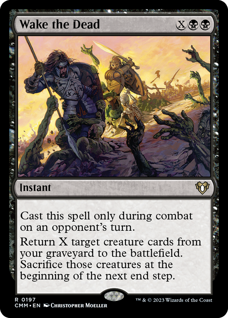 {R} Wake the Dead [Commander Masters][CMM 197]