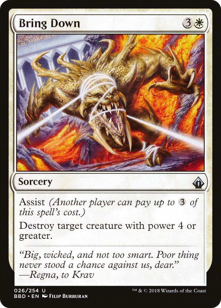 {C} Bring Down [Battlebond][BBD 026]