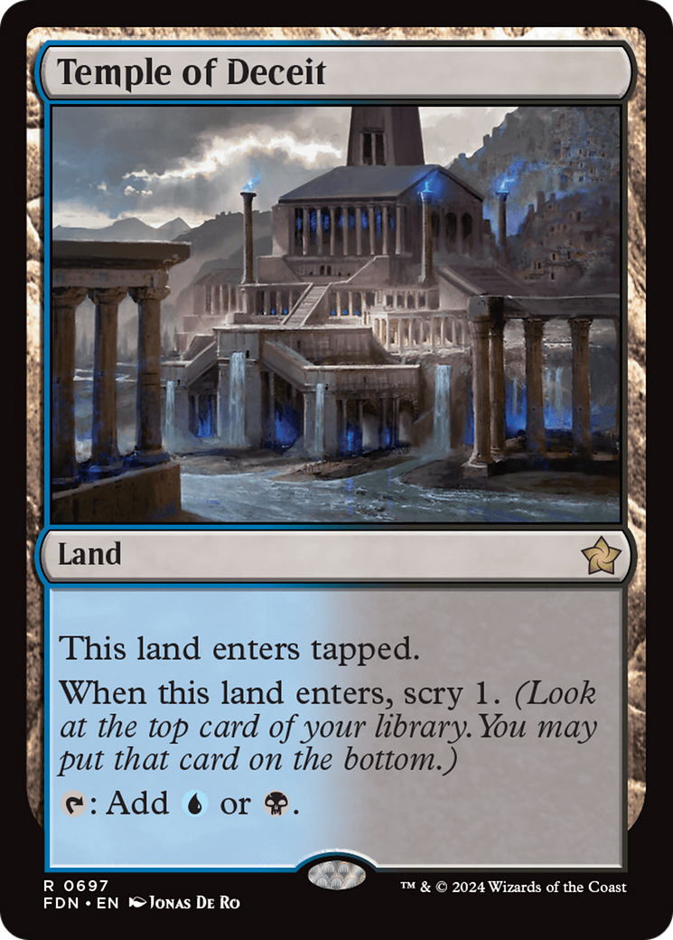 {@R} Temple of Deceit [Foundations][FDN 697]