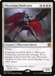{R} Phyrexian Vindicator [Phyrexia: All Will Be One][ONE 027]