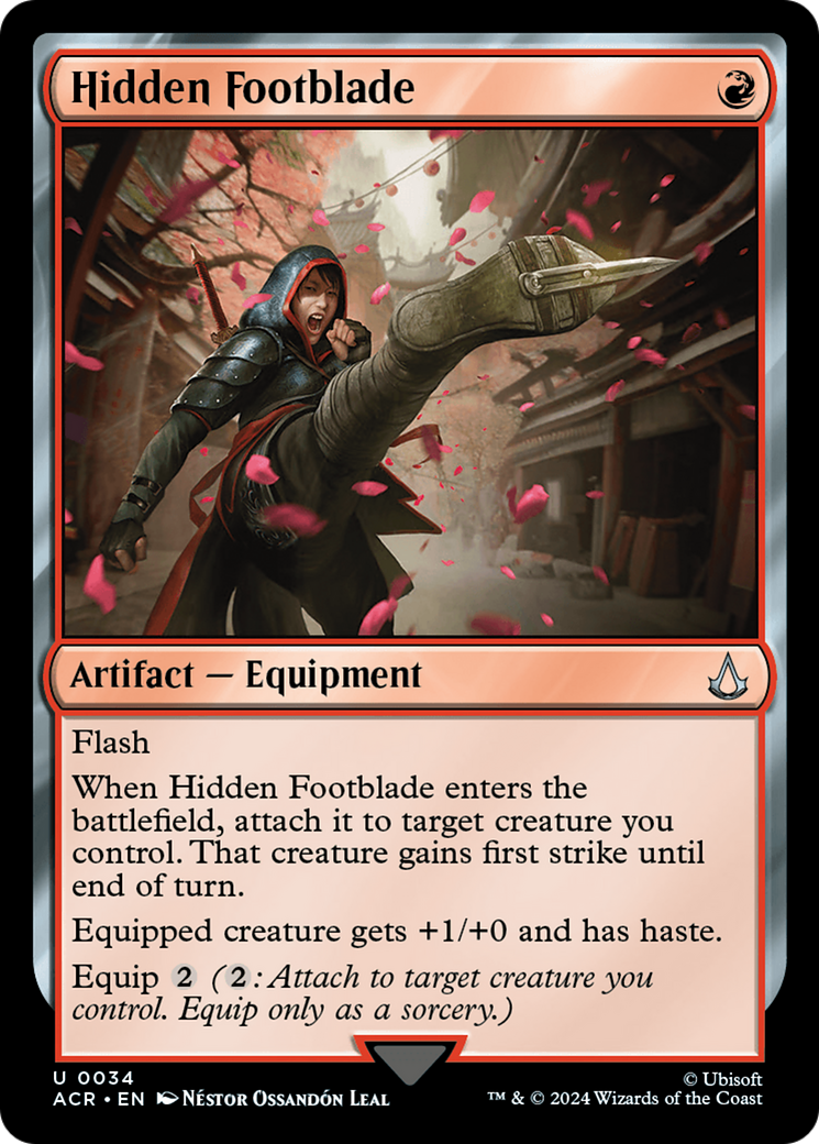 {C} Hidden Footblade [Assassin's Creed][ACR 034]