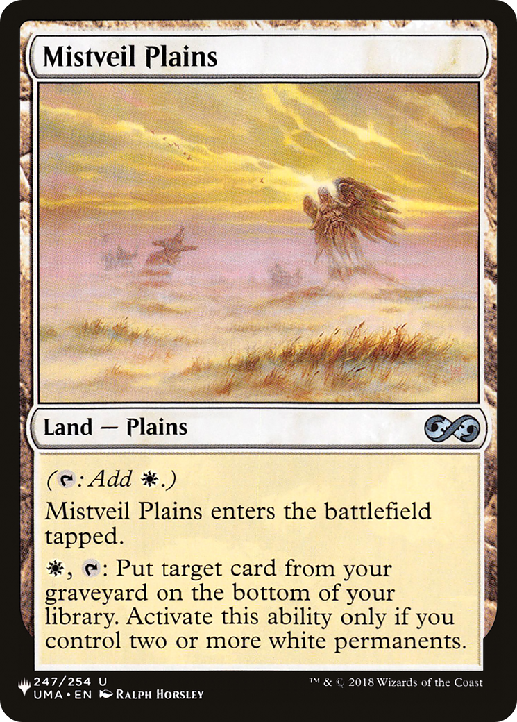Mistveil Plains [LIST 247/254]