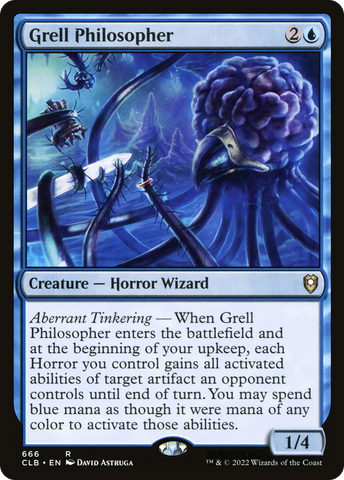 {R} Grell Philosopher [Commander Legends: Battle for Baldur's Gate][CLB 666]