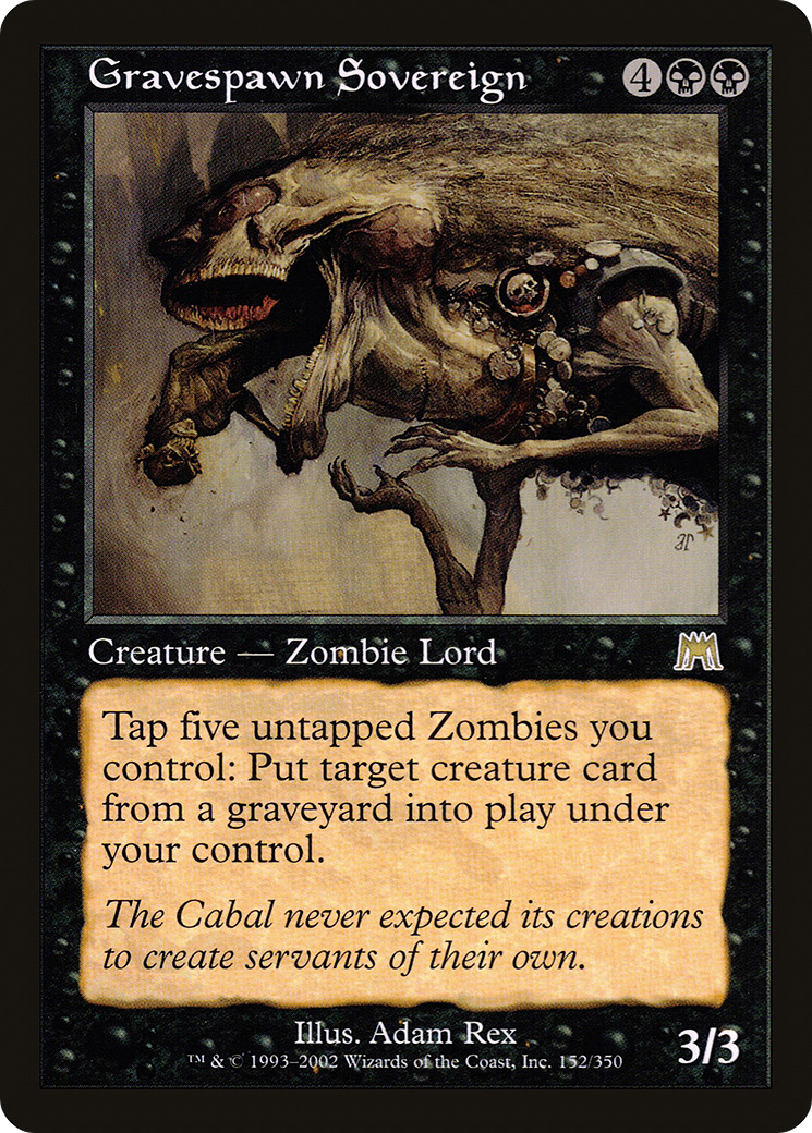 {R} Gravespawn Sovereign [Onslaught][ONS 152]
