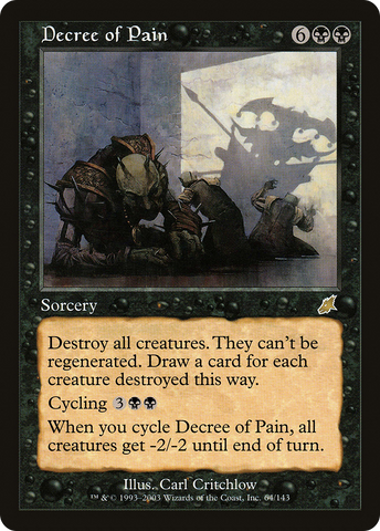 {R} Decree of Pain [Scourge][SCG 064]