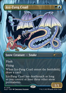 {R} Ice-Fang Coatl (Borderless) [Secret Lair Drop Series][SLD 1225]