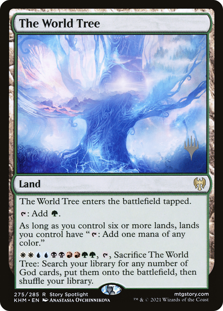 {R} The World Tree (Promo Pack) [Kaldheim Promos][PP KHM 275]