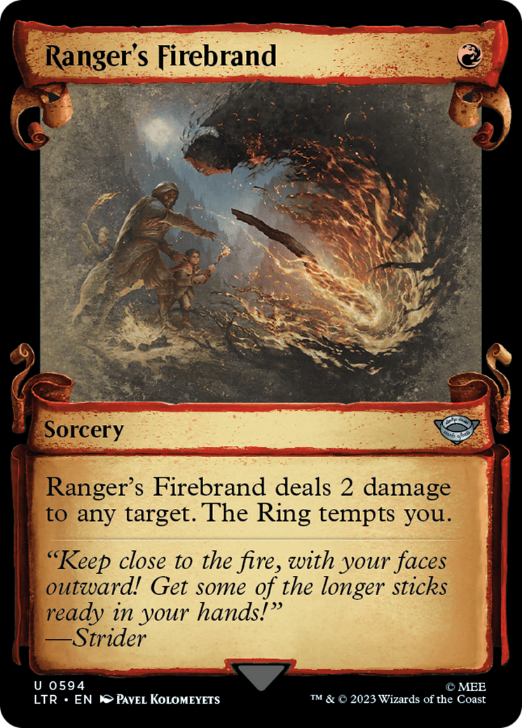 {C} Ranger's Firebrand [The Lord of the Rings: Tales of Middle-Earth Showcase Scrolls][LTR 594]