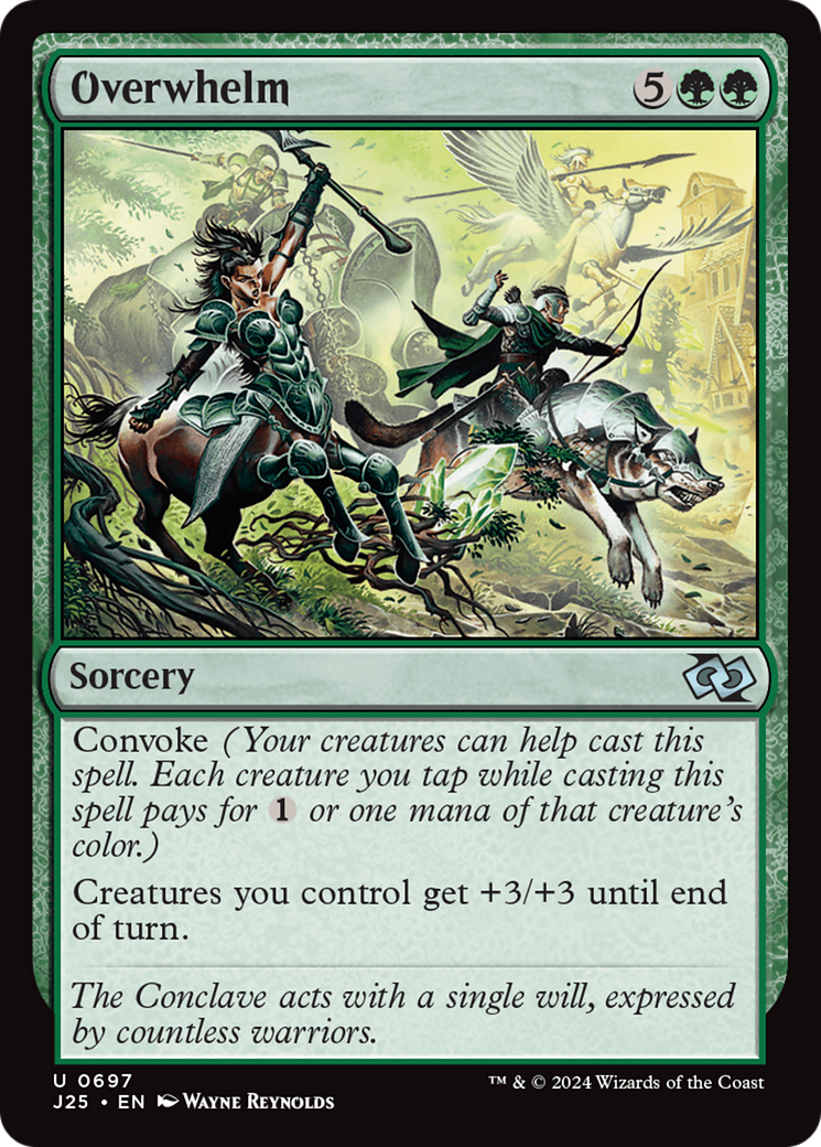 {C} Overwhelm [Foundations Jumpstart][J25 697]