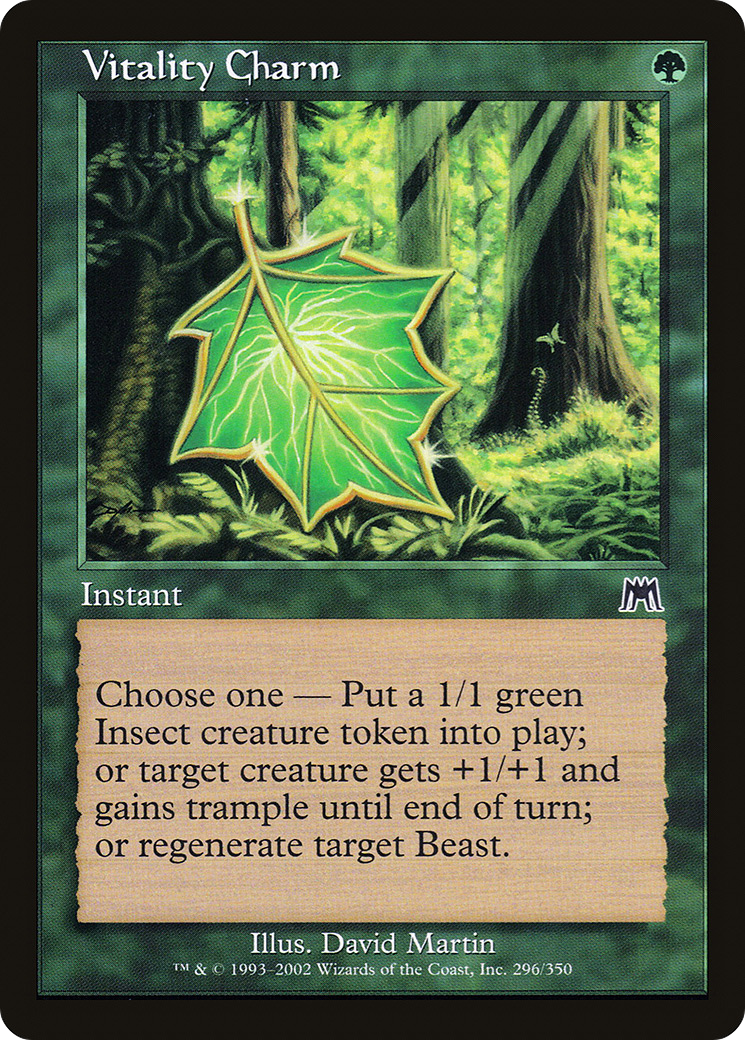 {C} Vitality Charm [Onslaught][ONS 296]