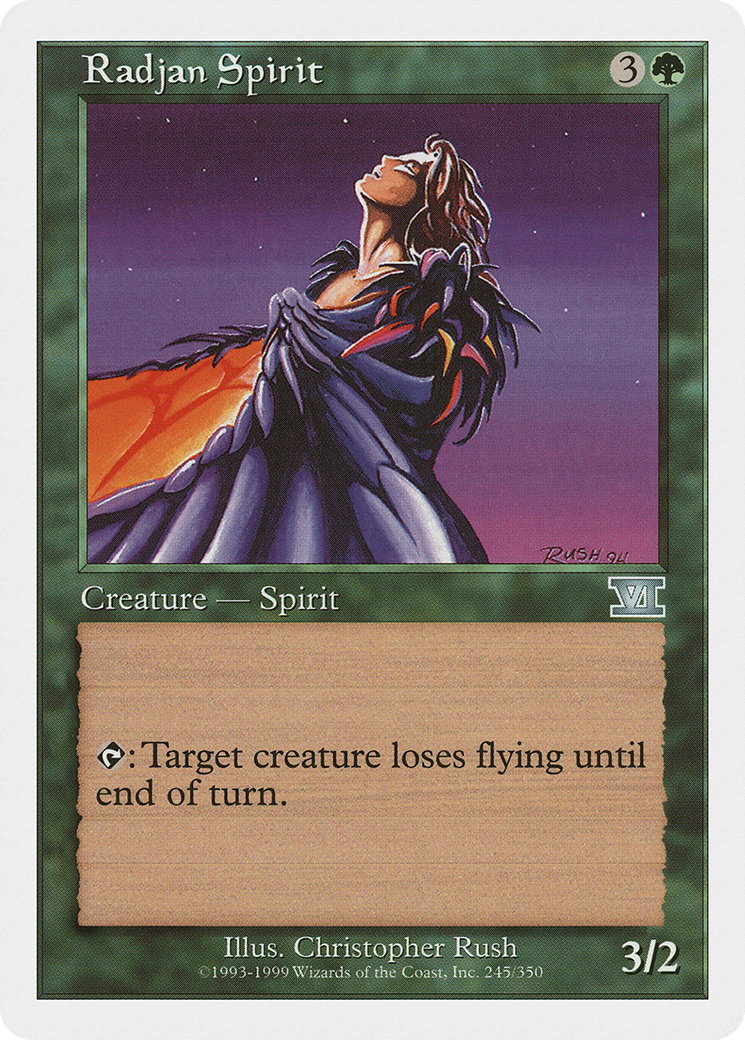 {C} Radjan Spirit [Classic Sixth Edition][6ED 245]