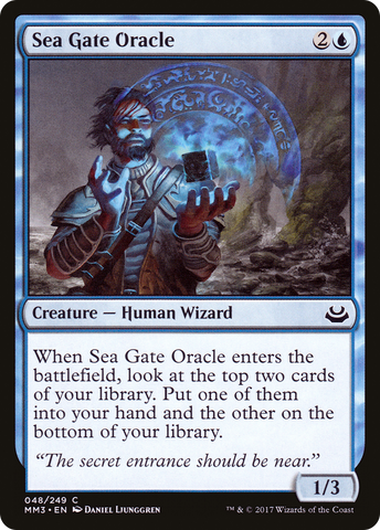 {C} Sea Gate Oracle [Modern Masters 2017][MM3 048]
