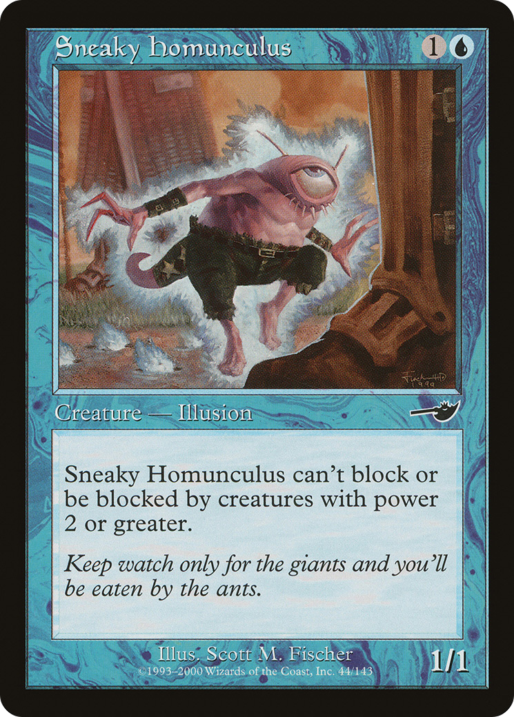 {C} Sneaky Homunculus [Nemesis][NEM 044]