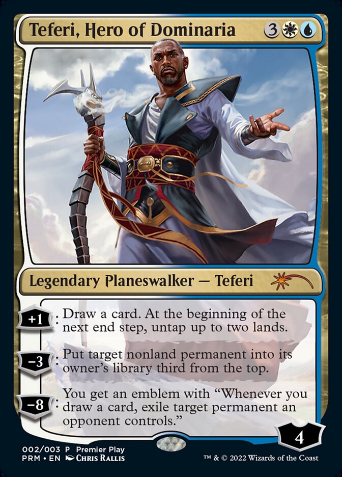 {R} Teferi, Hero of Dominaria [Pro Tour Promos][PT PRM 002]