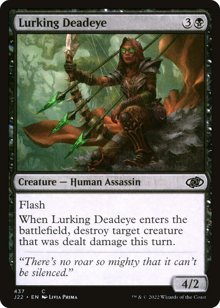 {C} Lurking Deadeye [Jumpstart 2022][J22 437]