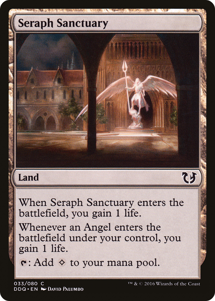{C} Seraph Sanctuary [Duel Decks: Blessed vs. Cursed][DDQ 033] - Misty Mountain Games