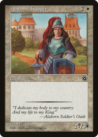 {C} Alaborn Trooper [Portal Second Age][PO2 004]