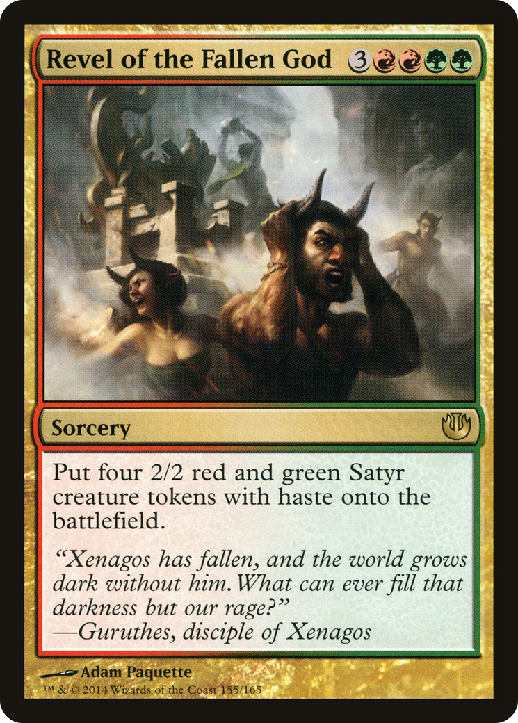 {R} Revel of the Fallen God [Journey into Nyx][JOU 155]